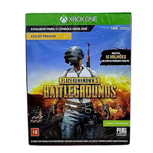 Playerunknown's Battlegrounds PUBG Xbox One