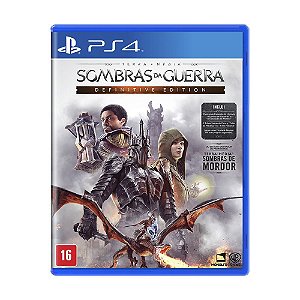 Sombras da Guerra Definitive Edition PS4