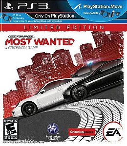 Need For Speed Most Wanted Limited Edition PS3 seminovo