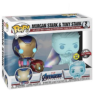 Funko Pop Morgan Stark & Tony Stark - Avengers 2 Pack