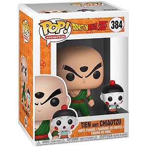 Funko Pop Tien and Chiaotzu Dragon Ball Z  384