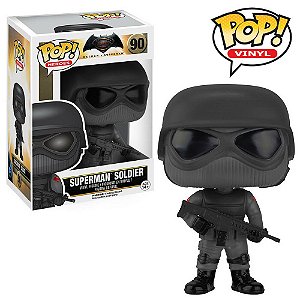 Funko Pop Superman Soldier  Batman v Superman 90