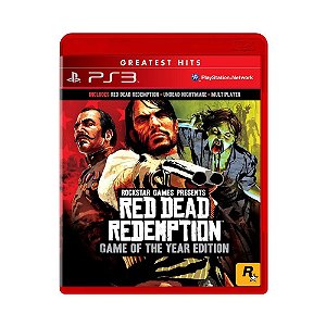 Red Dead Redemption Game Of The Year Greatest Hits Ps3