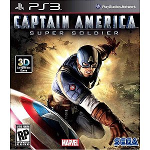 Captain America Super Soldier seminovo PS3