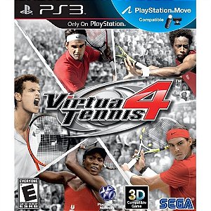 Virtua Tennis 4 seminovo PS3