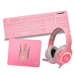 Combo 4 em 1 Serie M Rosa Dazz