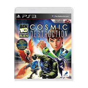 Ben 10 Ultimate Alien Cosmic Destruction - PS3  Seminovo