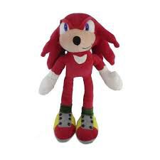 4 Bonecos Pelúcia Turma Do Sonic Knucles Tails Amy 35 Cm Pelucias