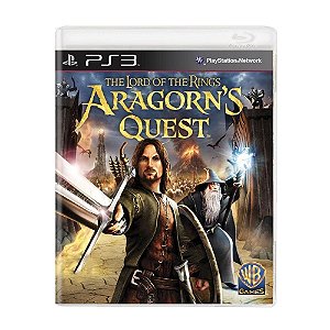 The lord Of The Rings Aragorn's Quest Ps3 Seminovo
