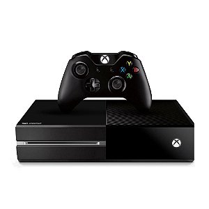 Console Xbox One fat com Kinect Seminovo