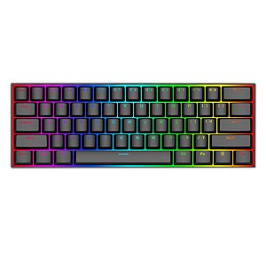 Teclado gamer Redragon Dragonborn Preto
