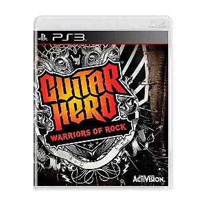 Guitar Hero Warriors Of Rock Seminovo Ps3