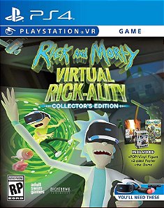 Rick And Morty Virtual Rick-ality PS4