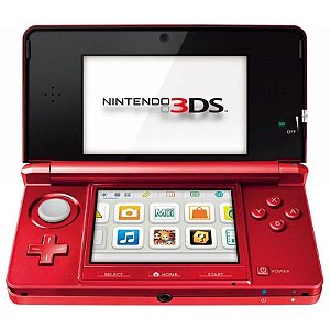 Console Nintendo 3DS Vermelho Seminovo