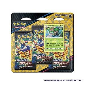 Cartas Blister triplo Pokemon - Realeza Absoluta Rillaboom