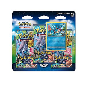 Blister Triplo Pokemon Go 19 cartas- Squirtle