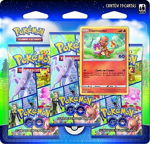 Blister Triplo Pokemon Go 19 cartas- Charmander