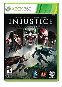 Injustice Gods Among Us Xbox 360 Seminovo