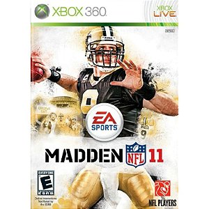 Madden 11 Xbox 360 Seminovo