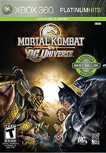 Mortal Kombat VS Dc universe Xbox 360 Seminovo