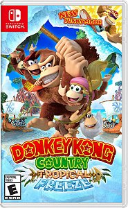 Donkey Kong Country Tropical Freeze Nintendo Switch Seminovo