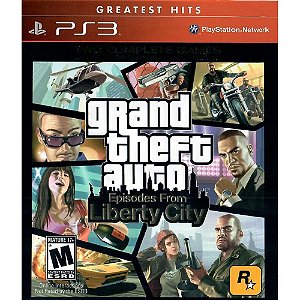 GTA Episodes From Liberty City Ps3 Seminovo