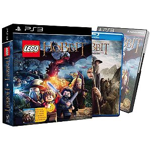 Lego Hobbit PS3 Bundle Filme Hobbit Uma Jornada Inesperada