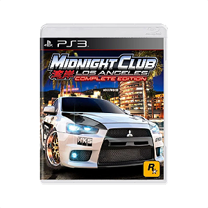 Midnight Club Los Angeles Complete Edition PS3 Seminovo