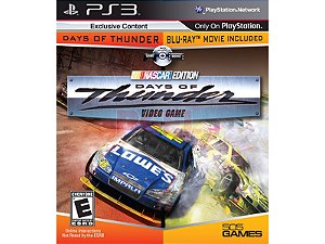 Nascar Days Of Thunder Video Game PS3 Seminovo