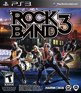 Rock Band 3 Seminovo Ps3