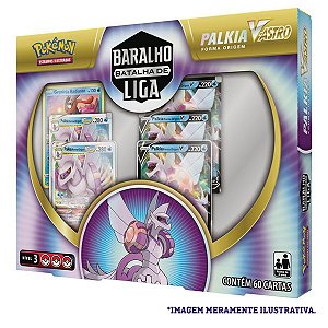 Pokemon Deck Batalha De Liga Forma Original Palkia V-Astro