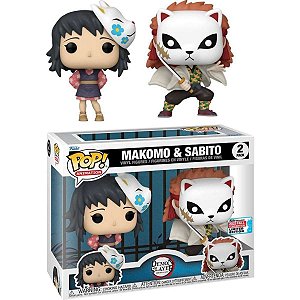 Funko Pop Demon Slayer Makomo & Sabito 2pack Limited Edition