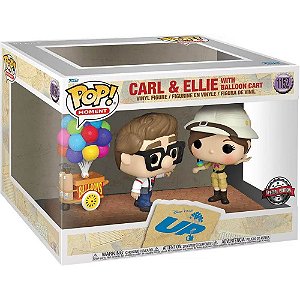 Funko Pop Disney Up Carl & Ellie With Balloon Cart 1152