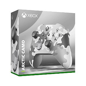 Controle Xbox Series S Artic Camo Edição Especial