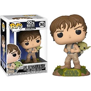Funko Pop Star Wars Luke Skywalker & Yoda 363