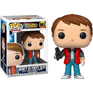 Funko Pop Black To The Future Marty In Puffy Vest 961