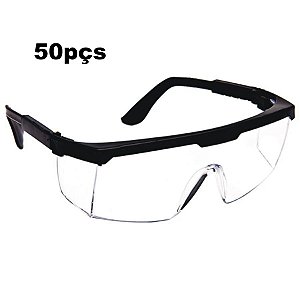 Óculos De Proteção Epi Enfermagem Hospital - 50 peças - Marwell