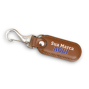 Chaveiro de couro Personalizado