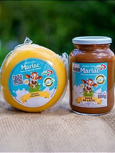 Combo Queijo Colonial 750g + Doce de Leite 680g