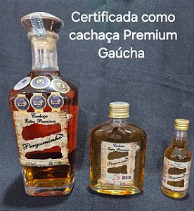 Kit Cachaça Pergaminho Amarela