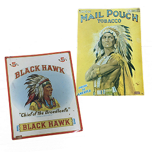 Kit 2 Placas de Metal retrô (leia a descrição)