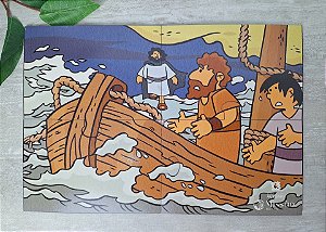 Quebra-cabeça: Jesus andando sobre as águas