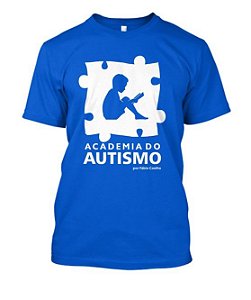 Camisa Academia do Autismo - Azul