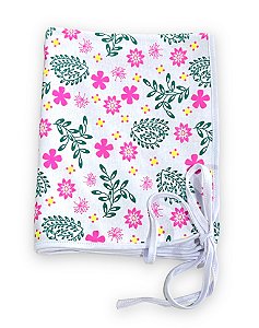 Toalha Para  Fitagem 100% Algodão Floral