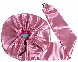 Touca Difusora Secadora Dupla Face Premium Rosa Bebê e Rosa Pink