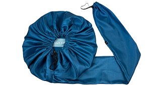 Touca Difusora Secadora Anti Frizz - Simples - Azul Turquesa