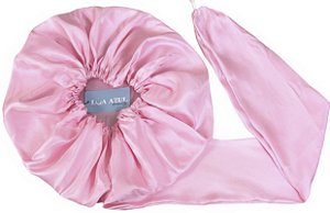 Touca Difusora Secadora Anti Frizz - Simples - Rosa Bebê