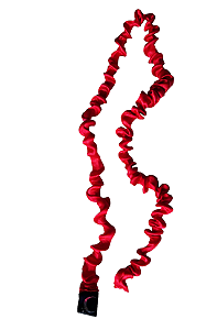 Amarrador AFRO PUFF - Vermelho