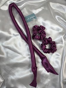 Modelador de Cachos Slim  - Cachos Sem Calor e sem Danos Cor: Fúcsia