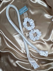 Modelador de Cachos Slim  - Cachos Sem Calor e sem Danos Cor: Branco